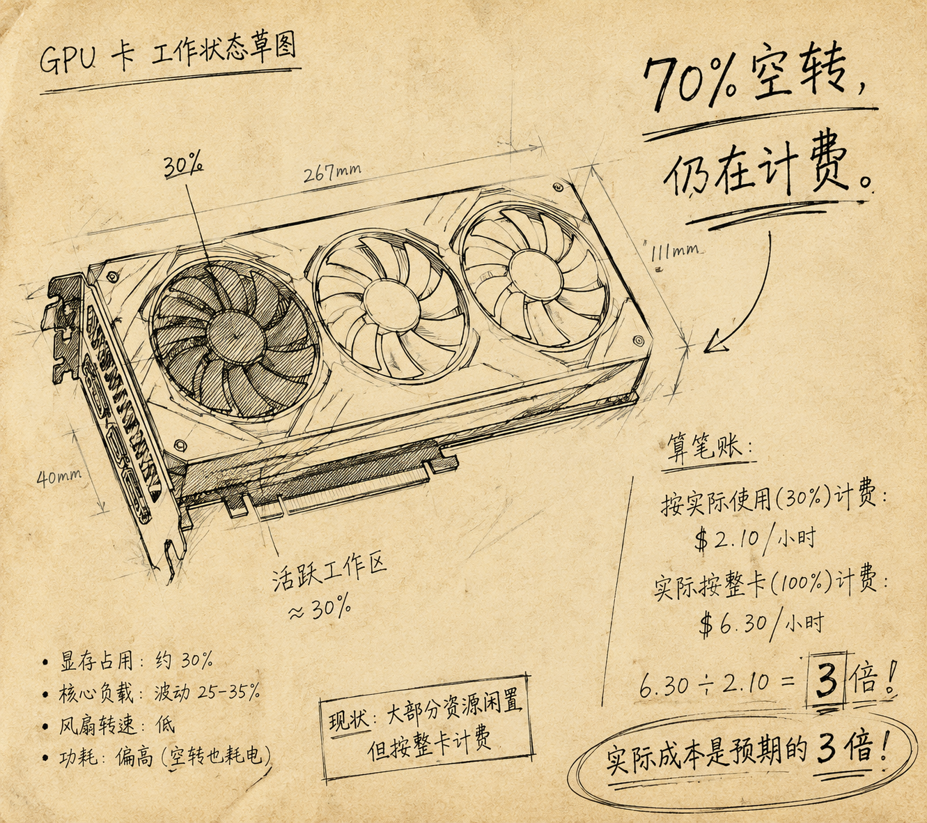 GPU 利用率，才是真正的成本